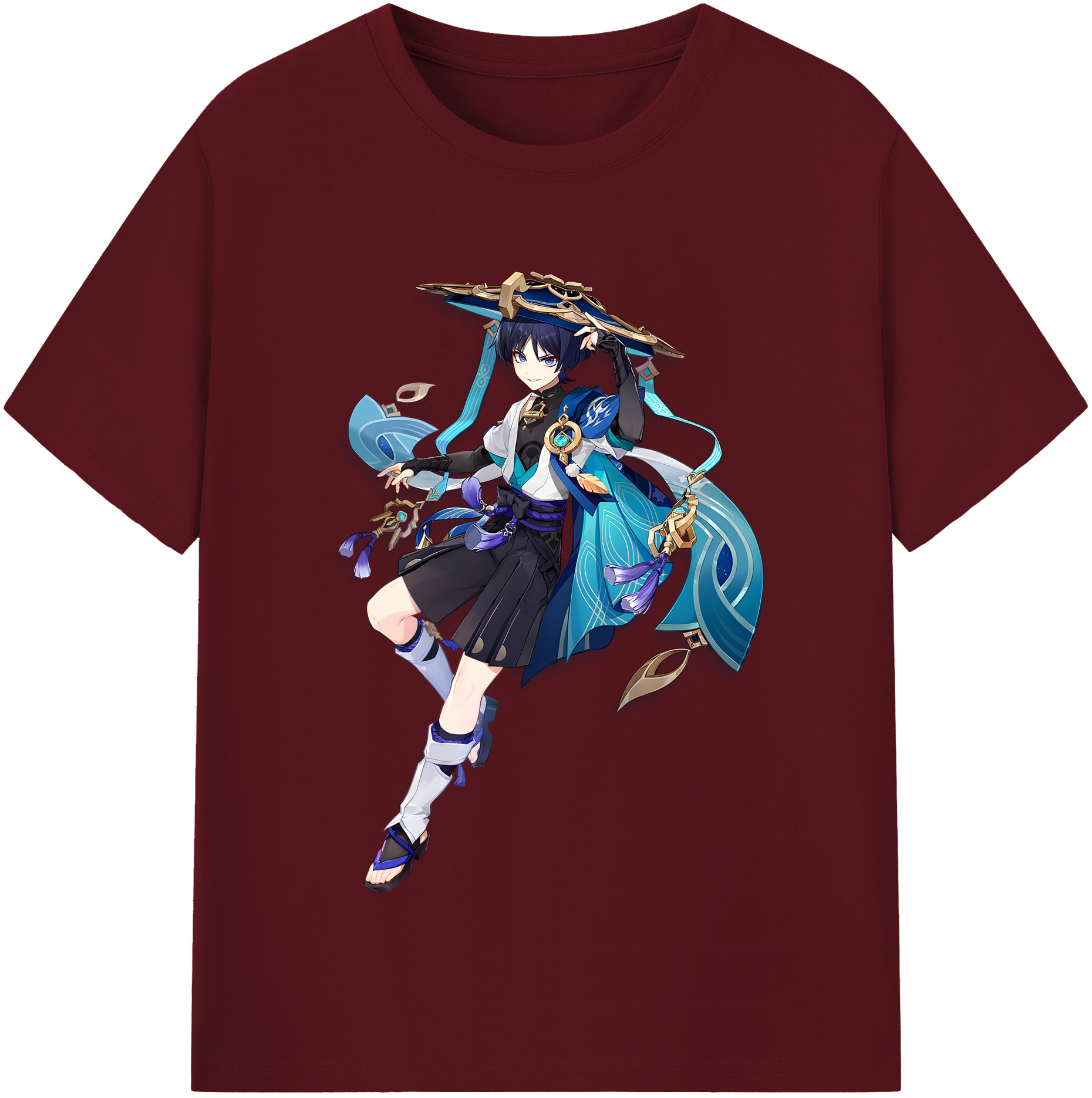 げんし神 さんペい genshin Sanpei 綿100％半袖Tシャツ（フロントプリント）